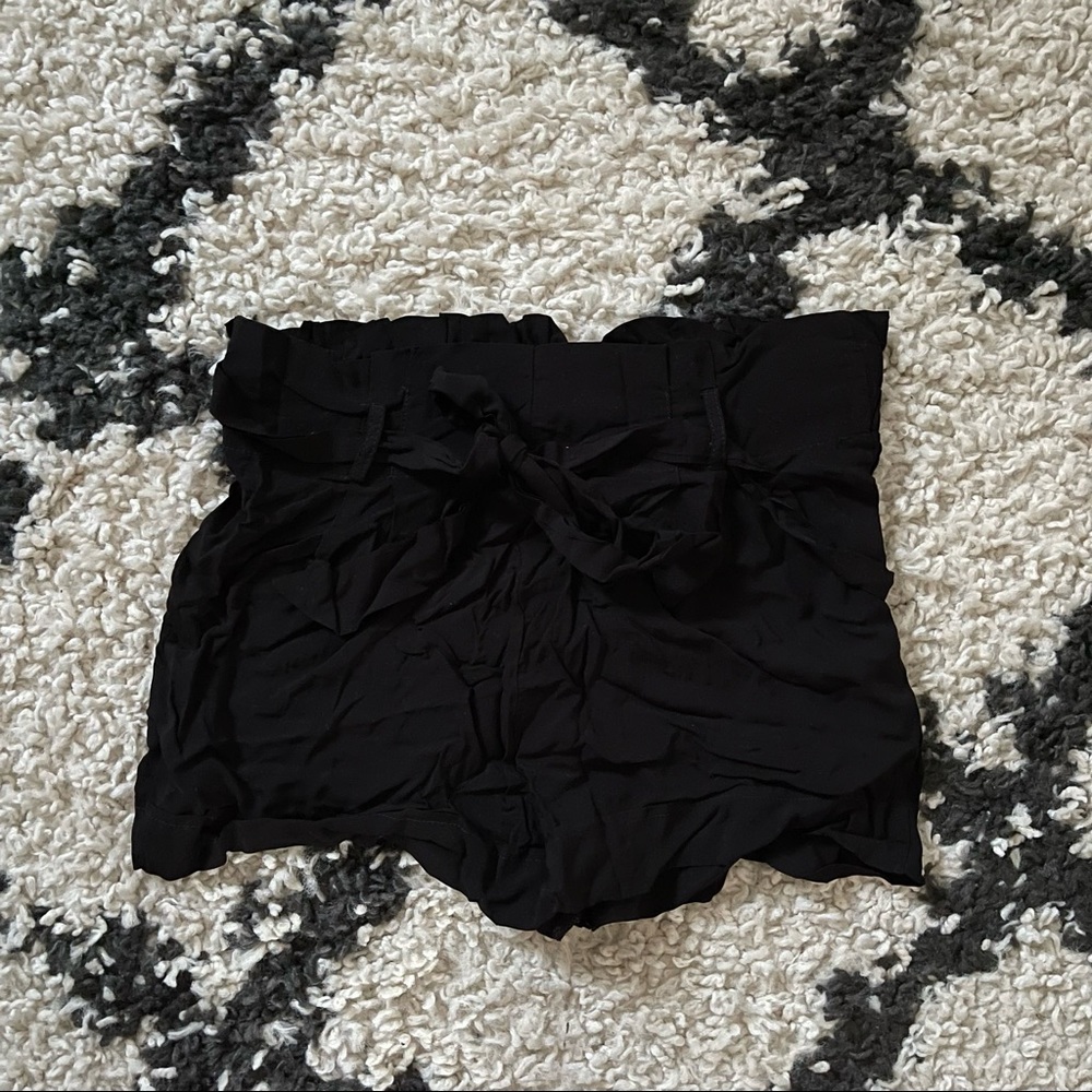 Light fabric shorts